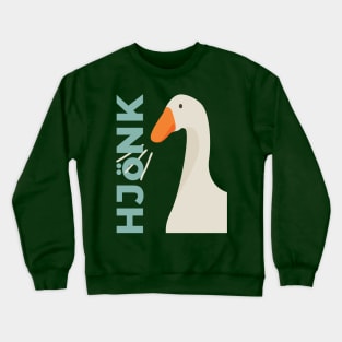 Hjonk - Goose Game - Honking Goose Crewneck Sweatshirt